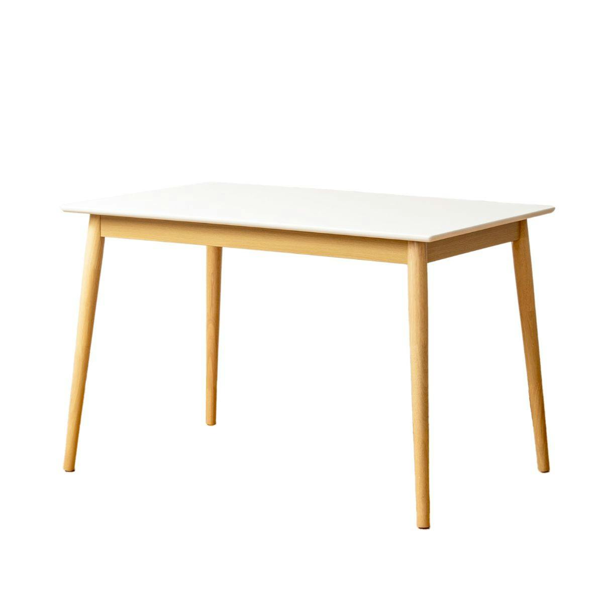 ダイニングテーブル IW-472 幅110cm 長方形／カラー：ホワイト