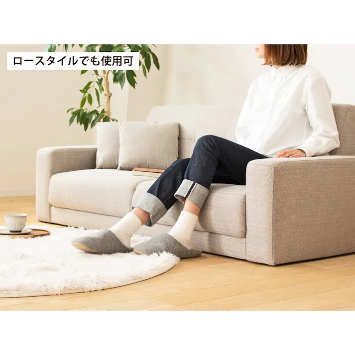 北欧デザインソファ カーラ・Carla 2.5人掛け IW-705/カラー:グレー/ お客様組立 【送料込み】 #4943733612972