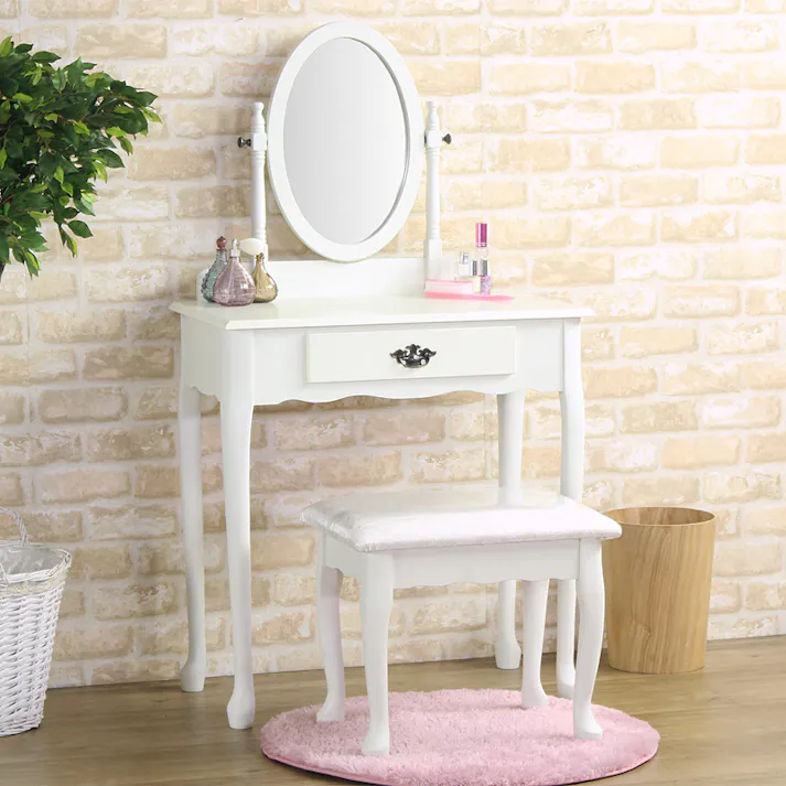 ドレッサー IWD-301/カラー:アイボリー/ お客様組立 【送料込み】 #4943733613108