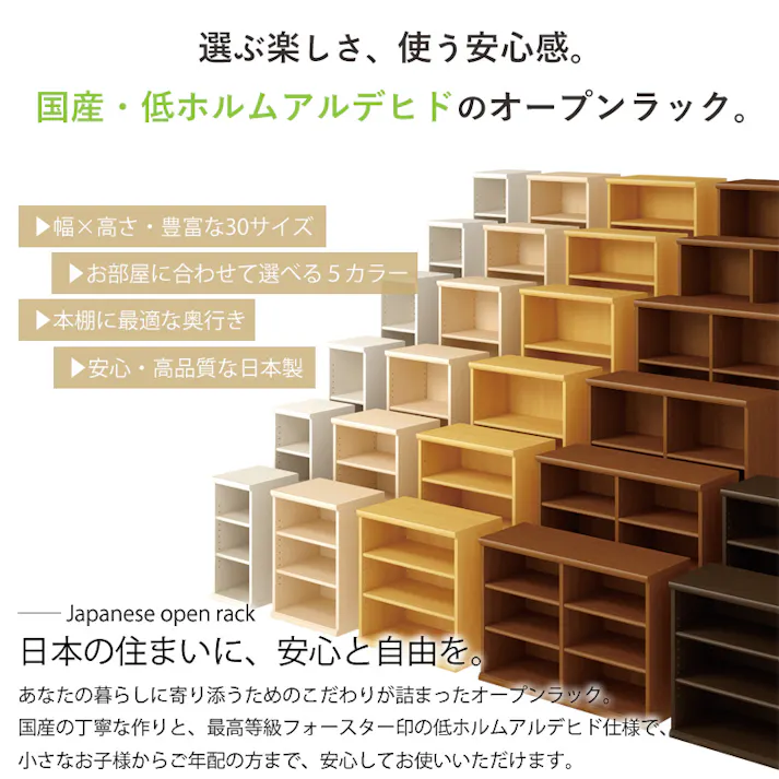 エースラック 幅45 高さ60 AR-6045/カラー:ダークブラウン/ お客様組立 【送料込み】 #4904842600625