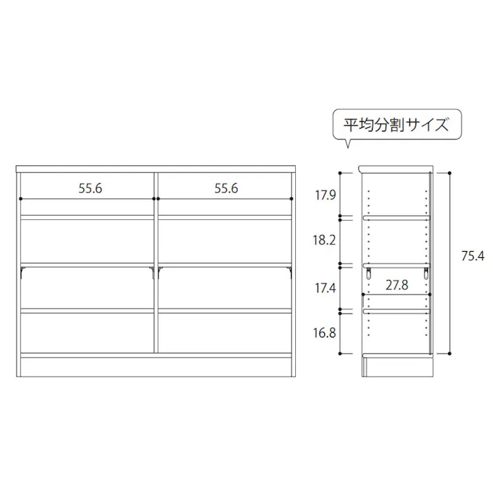 エースラック 幅120 高さ90 AR-9012/カラー:ブラウン/ お客様組立 【送料込み】 #4904842300709