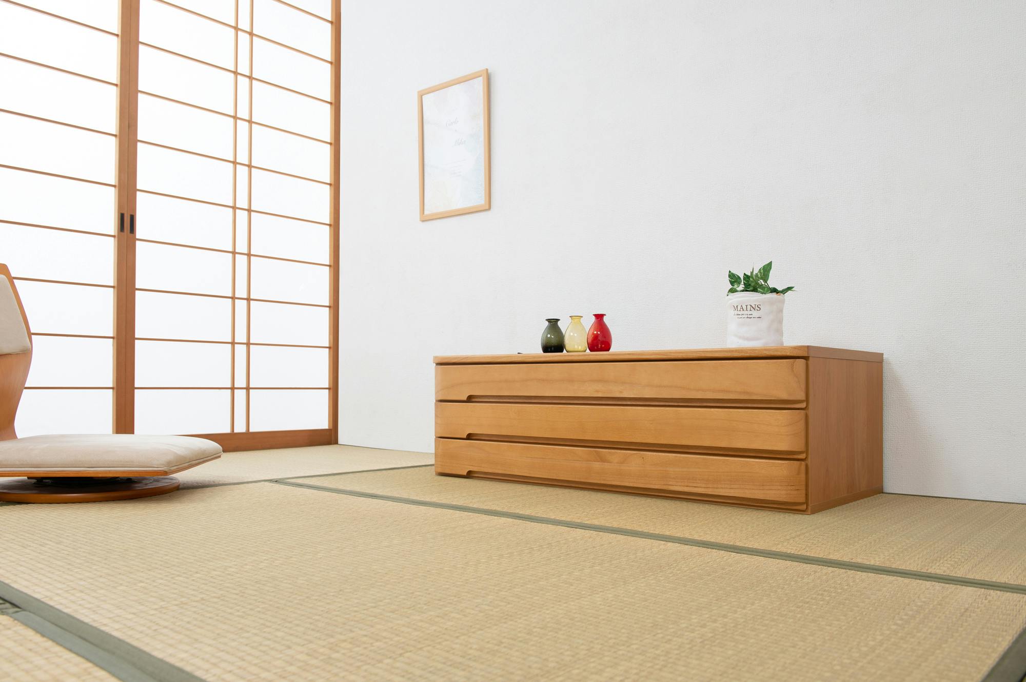 洋風顔の本格派きもの対応桐箪笥 幅100 3段 洋風チェスト ナチュラル 衣類収納 日本製 完成品 国産 大川家具 衣裳タンス モダン 天然木桐 チェスト たんす 洋服タンス 和ダンス 収納タンス 桐たんす 桐タンス