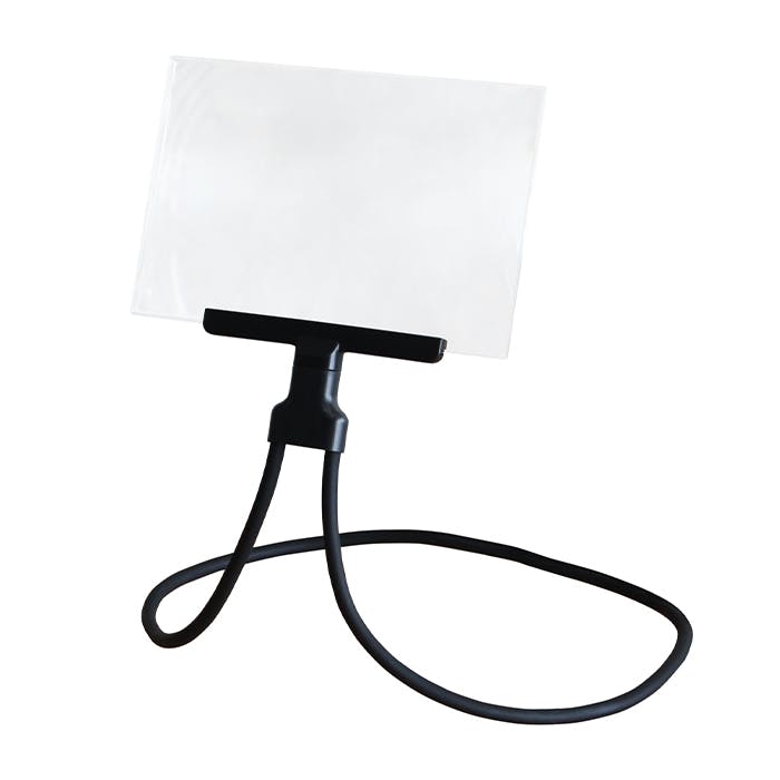 ルーペ 拡大鏡 首掛け 卓上 虫眼鏡 倍率 2倍 ハンズフリー フレームレス