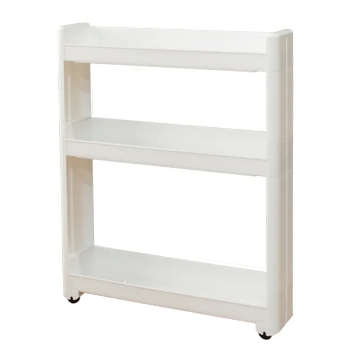 ワゴン キャスター付き 隙間ワゴン ランドリー3段 すきま収納 13cm