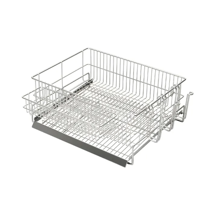 水切りラック 縦置き ステンレス カトラリーケース カップホルダー付き 日本製 燕三条