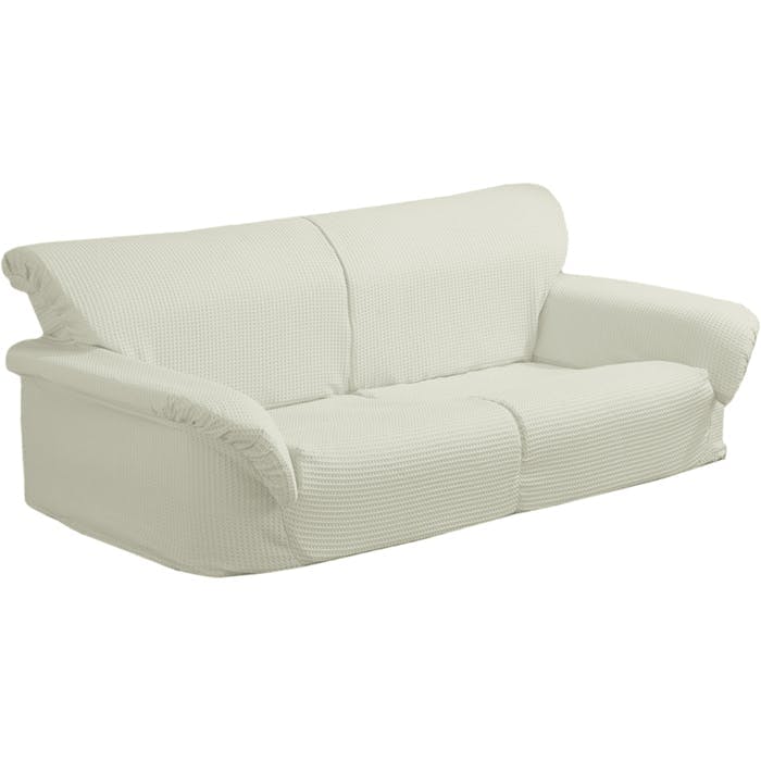 カウチソファー 二人掛け おしゃれ リクライニング sofa ワッフル おしゃれ