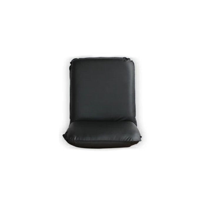 座椅子 リクライニング 背もたれ コンパクト レザー 一人掛け フロア