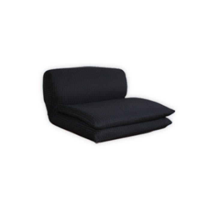 座椅子 リクライニング コンパクト 長座布団 ワッフル 2WAY座椅子