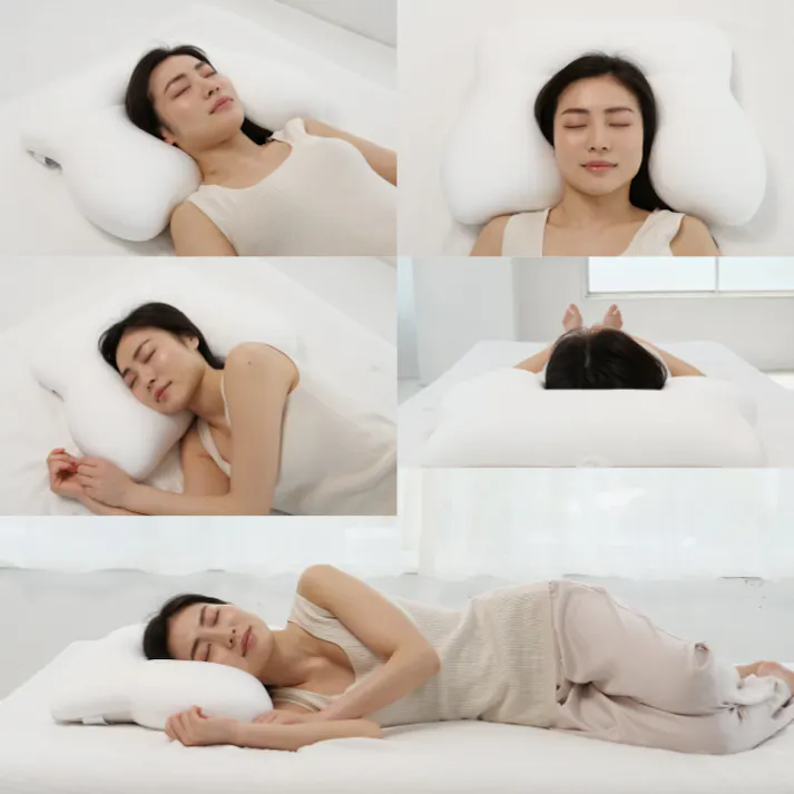 至福の夢心地枕(ビーズ枕) 48×63cm 専用カバー付き ホワイト
