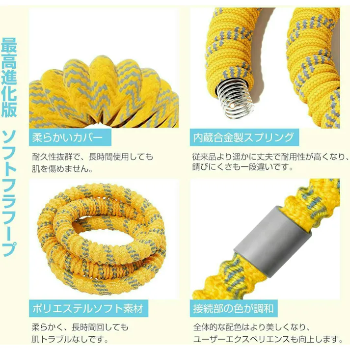 フラフープでダイエット用 ソフトフラフープ ダイエット 人気 静音 全カバーウエスト保護 脂肪燃焼 美容フィットネス器具 折りたたみ式 携帯可能 静音デザイン 腰保護 フィットネス 有酸素運動 室内トレーニング