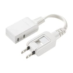 マイクロタップ　2個口　0.1m　ホワイト