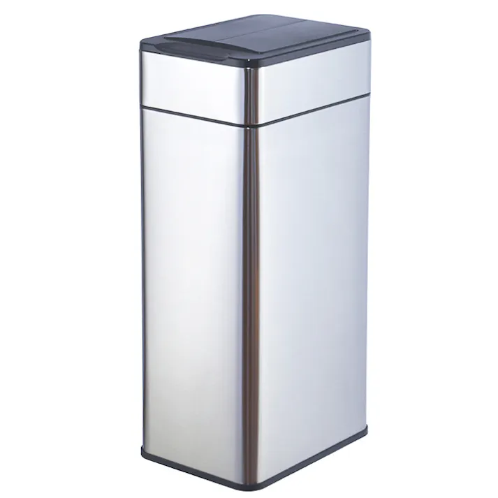 ゴミ箱 40L 自動開閉 センサー付き 36L ダストボックス 電池式 人感センサー コードレス ふた付き ごみ箱 スリム ステンレス おしゃれ 40リットル