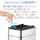 ゴミ箱 40L 自動開閉 センサー付き 36L ダストボックス 電池式 人感センサー コードレス ふた付き ごみ箱 スリム ステンレス おしゃれ 40リットル