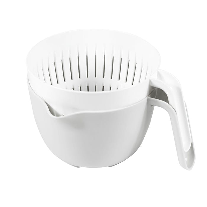 ザル ボウル セット 取っ手付き 持ち手付き レンジOK 電子レンジ対応
