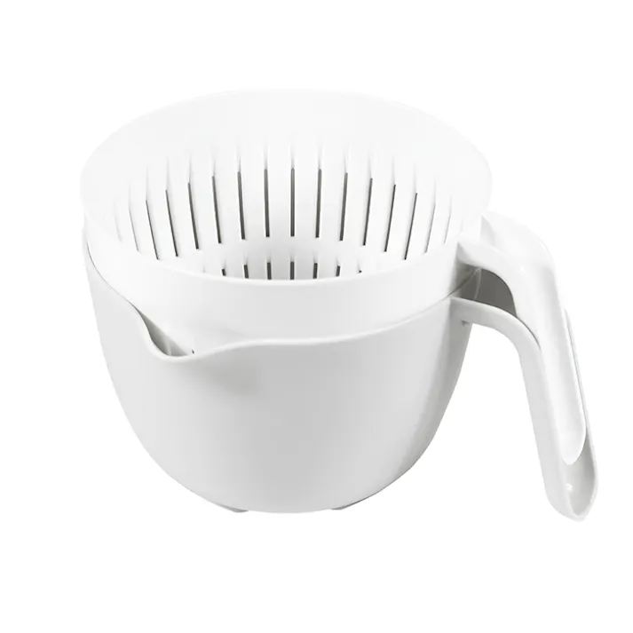 ザル ボウル セット 取っ手付き 持ち手付き レンジOK 電子レンジ対応