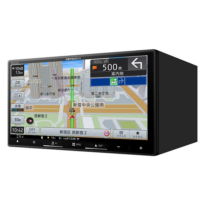 25092036 Carrozzeria (2013) カーナビ BT 地デジ carrozzeria 7V型HD/TV/DVD/CD/Bluetooth/USB/SD CA/AA対応 Pioneer