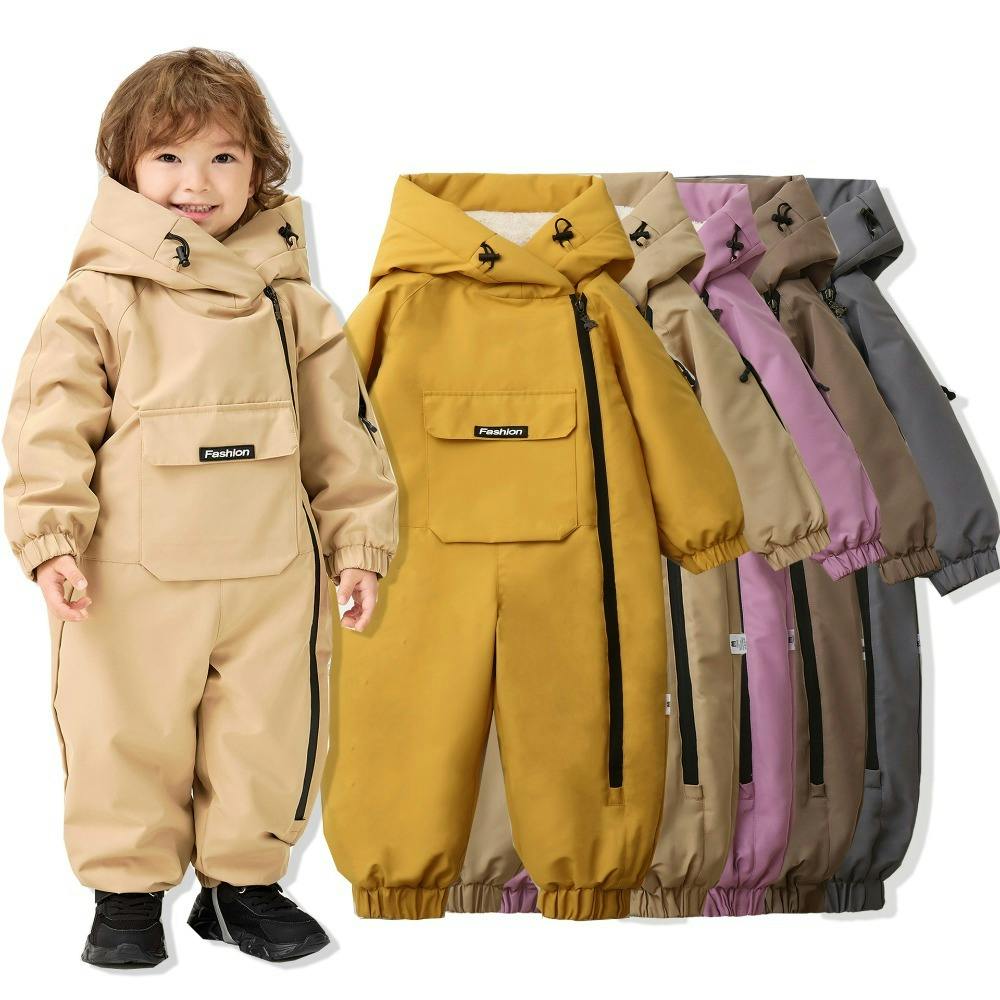 スキーウェア 子供用スキーウェア 女の子 男の子 ワンピース 保温 子供