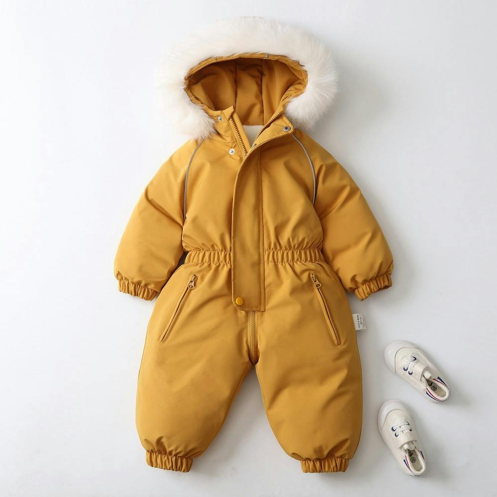 スキーウェア 子供用スキーウェア 女の子 男の子 ワンピース 保温 子供