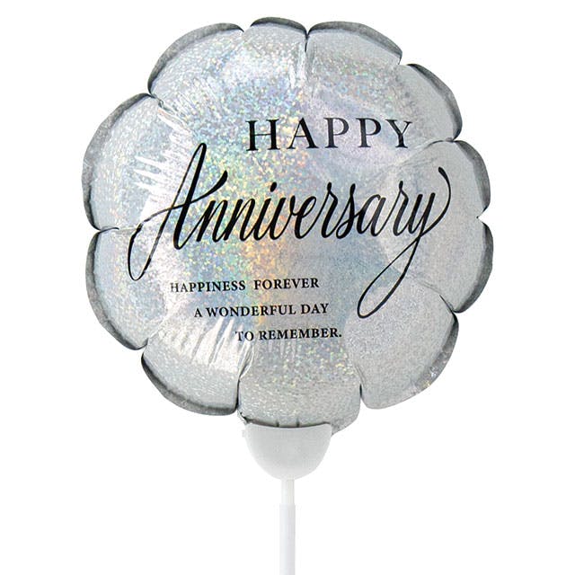 ヘッズ フラワーピック W140×D80×H140(全長660)mm シルバー 10本