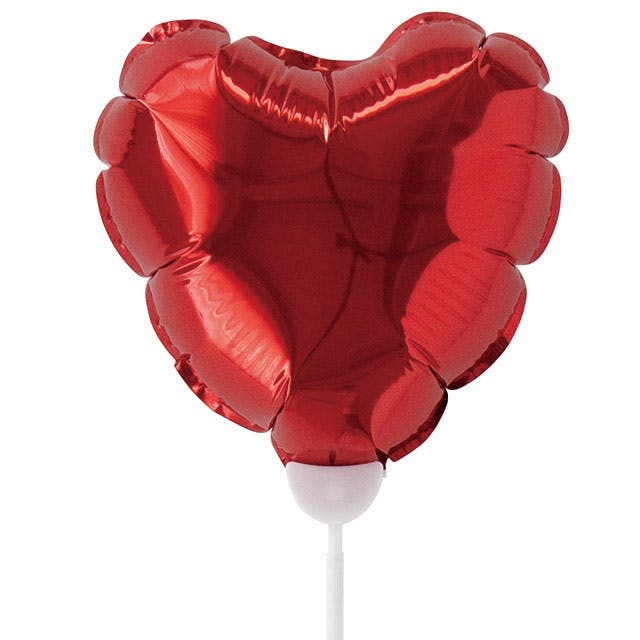 ヘッズ フラワーピック W140×D80×H140(全長660)mm レッド 10本