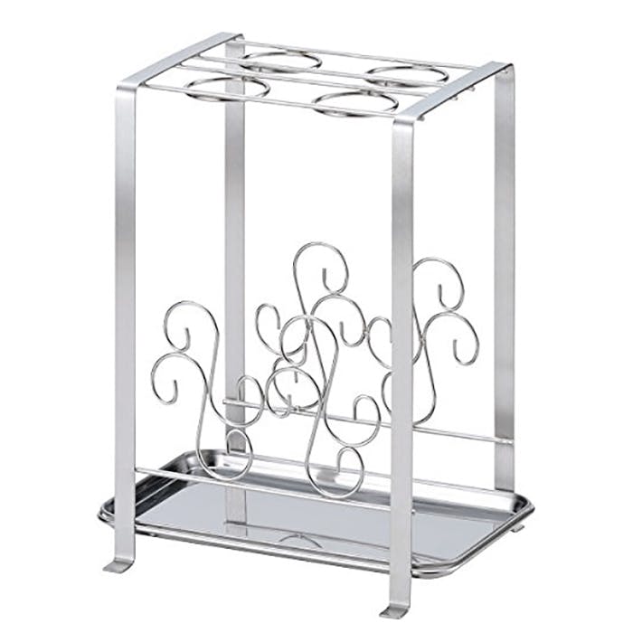 かさたて 傘立て ステンレス 4本 おしゃれ エレガント 日本製