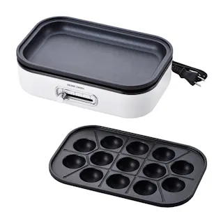 ホットプレート コンパクト 手軽 一人用 二人用 焼肉 グリル たこ焼き器