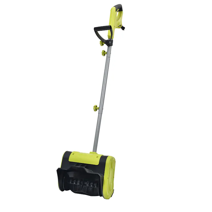 電動スノーショベル 雪かきがラクに!電動でパワフル除雪 ハイパワーモーター 高速回転ブレード搭載 軽量・コンパクト 燃料不要!コンセントに繋ぐだけ お年寄り 女性 除雪幅254mm 安全ロックボタン付き 折り畳んで収納可能 一部組立式 【送料込み】 #4570069746318 flife