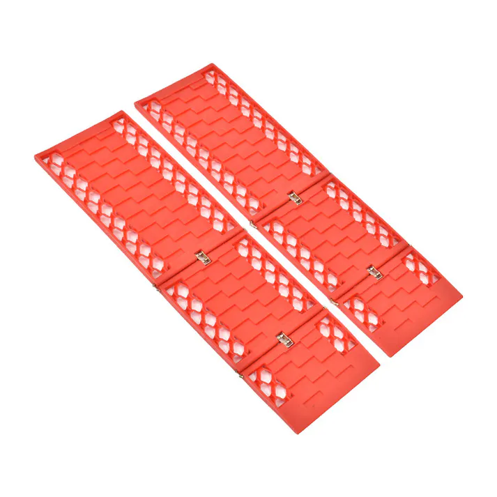 スタックステップ2枚組 雪路・泥路・砂路などの悪路からの脱出に 路面に沿うように角度調節が可能 【送料込み】 #4570069747964 flife