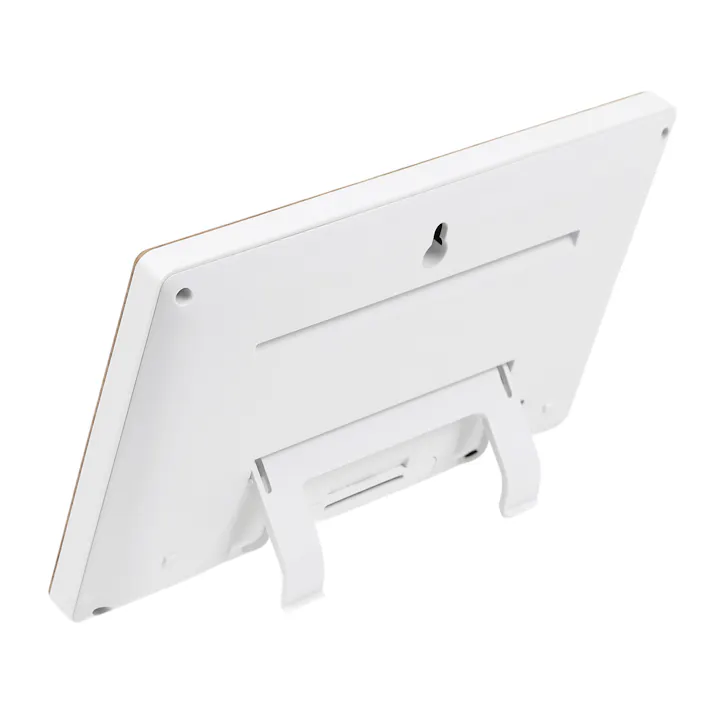 電波カレンダー時計 大きな表示で見やすい自動カレンダー電波時計 ナチュラル はっきり見やすい文字表示 日付 六曜表示 湿度・温度計付き 木目調 カレンダー タッチセンサーで操作カンタン 時刻合わせ不要 アラーム スヌーズ 掛け時計 置き時計 【送料込み】 #4952324179817 flife