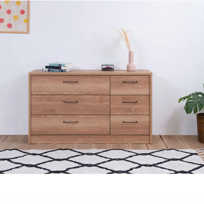 高級感のある真鍮仕上げ取っ手チェスト 【BLAN】幅120 奥行40.5 高さ69.5 完成品 日本製 チェスト チュラル 木製 真鍮 真鍮取っ手 真鍮仕上げ ウォークインクローゼット DVD CD 衣類収納