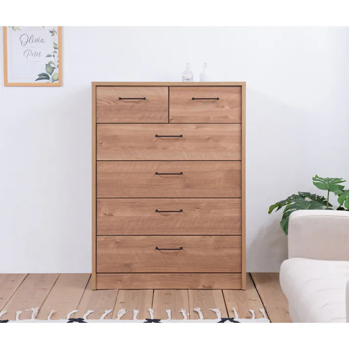 高級感のある真鍮仕上げ取っ手チェスト 【BLAN】幅80 奥行40.5 高さ108 完成品 日本製 チェスト チュラル 木製 真鍮 真鍮取っ手 真鍮仕上げ ウォークインクローゼット DVD CD 衣類収納