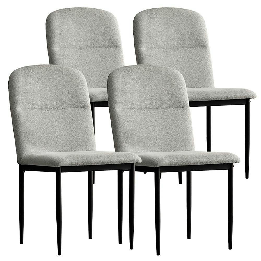 宮武製作所 MIYATAKE ダイニングチェア Panola（パノーラ）4脚入 ライトグレー