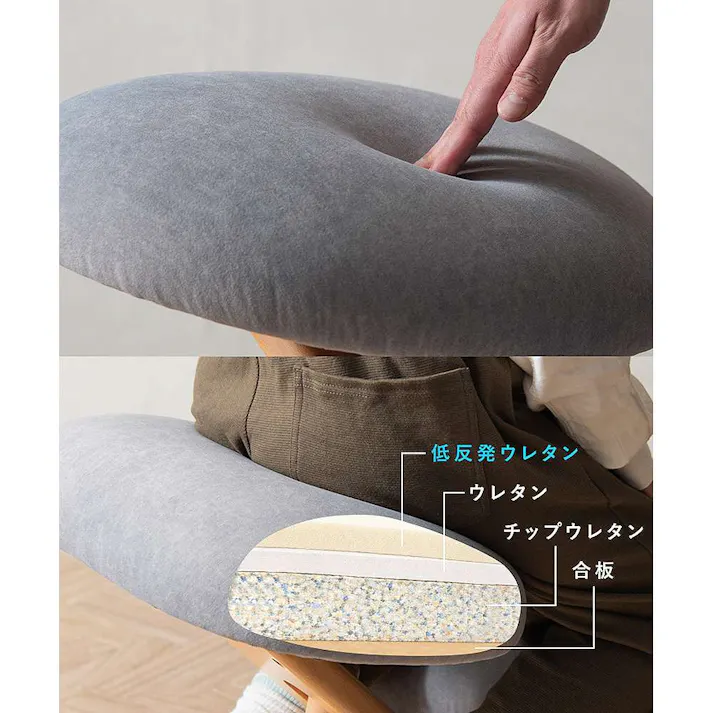 宮武製作所 MIYATAKE プロポーションチェア(R) SOLA(ソラ) ライトグレー