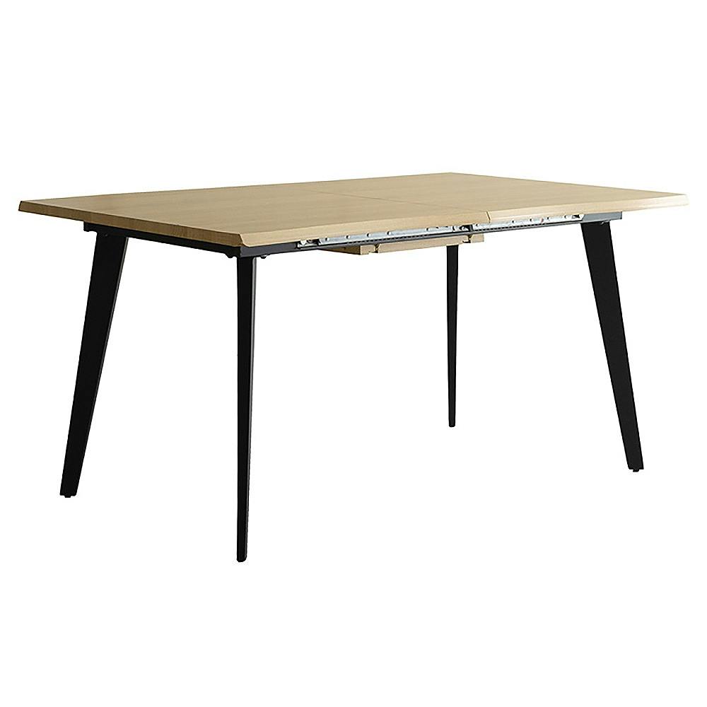 伸長式ﾃｰﾌﾞﾙ(No:1280104) lushroom ダイニングテーブル 単品 伸縮 伸長式 150～194×90cm ビーチ