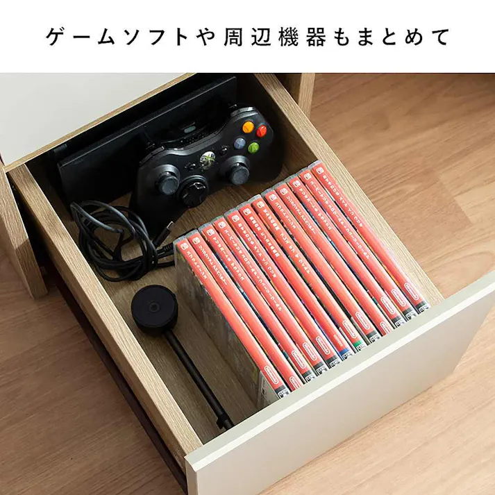 宮武製作所 MIYATAKE ゲーム機ワゴン REGABO(レガボ) ブラウン