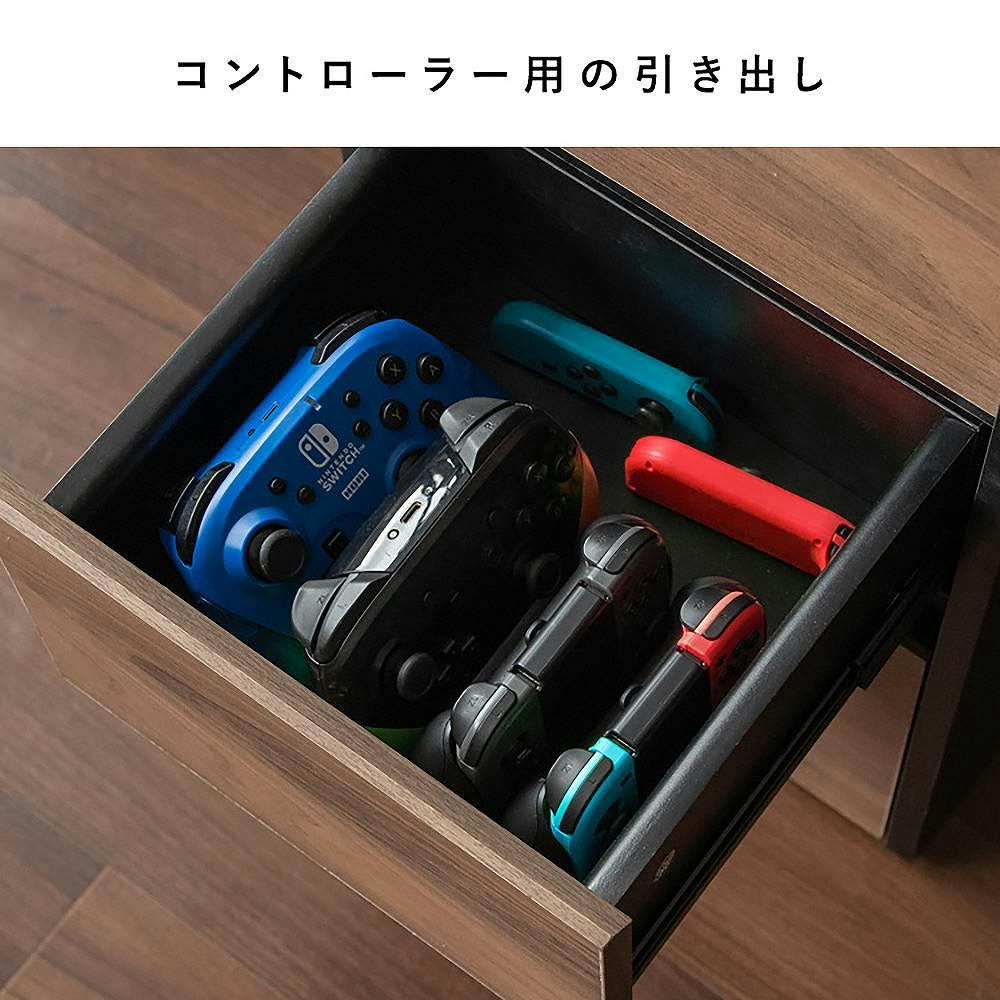 デザイナーズゲームラック REGABO（レガボ）Switch2 3台 ゲーム機