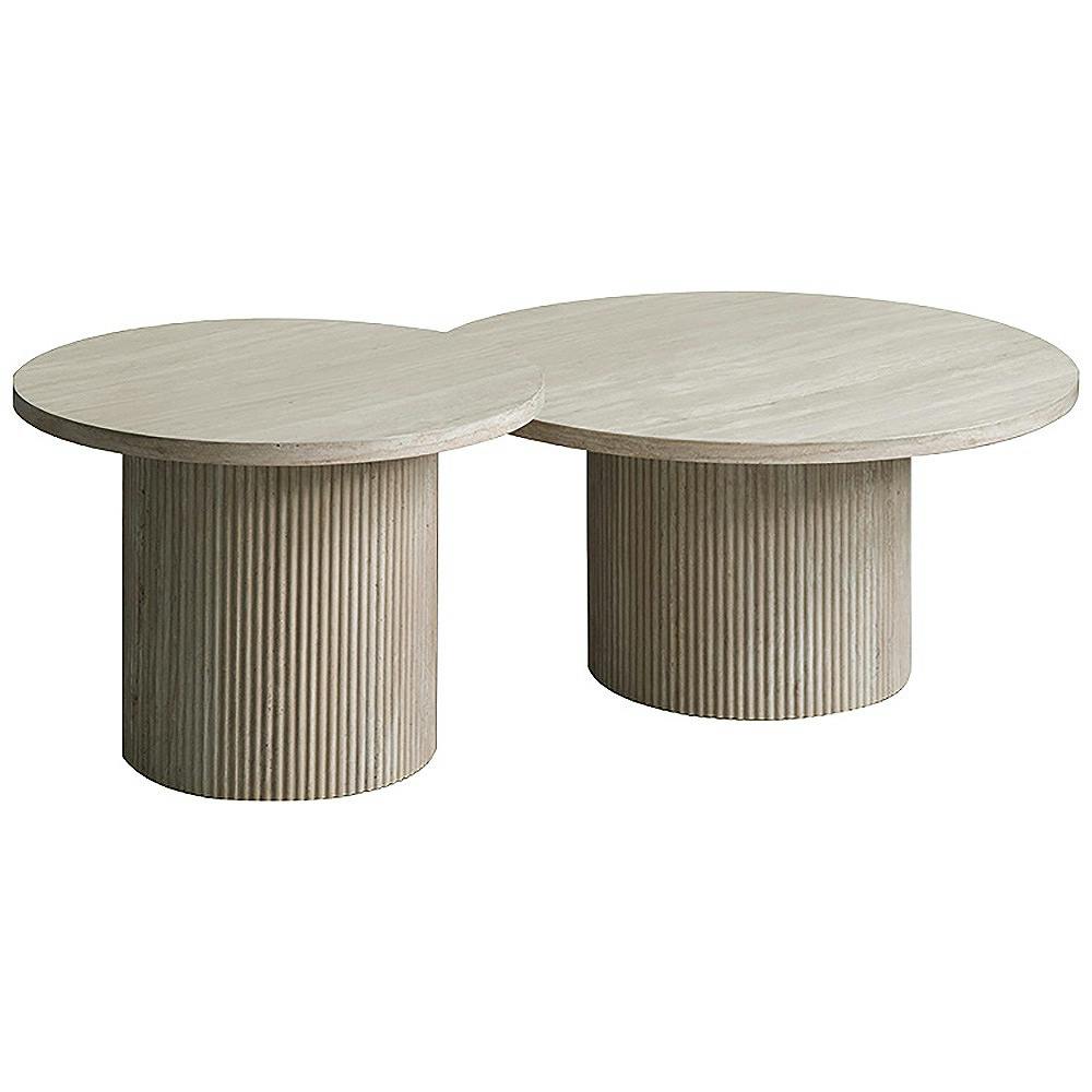 宮武製作所 MIYATAKE ネストセンターテーブル Sarnia（サニア） トラバーチン