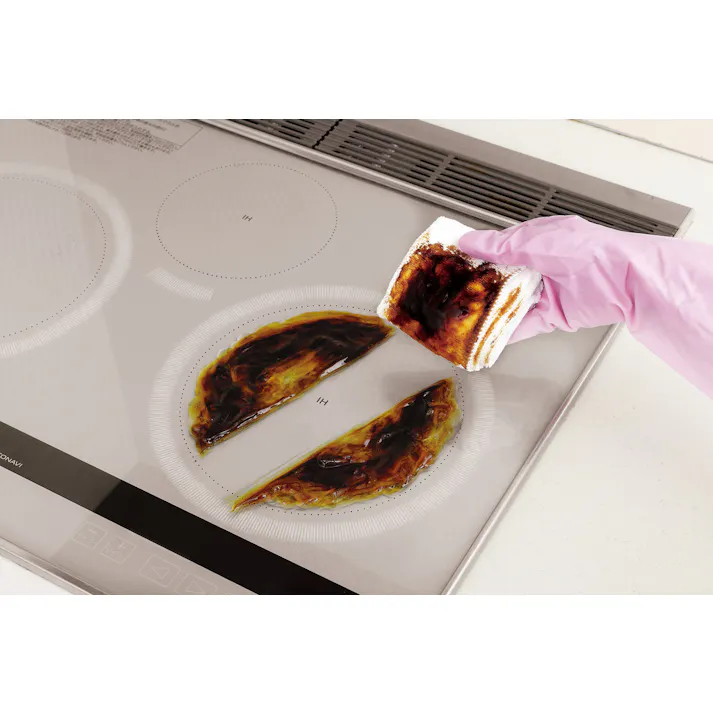 コゲ取り名人2本組 【IH用】 油汚れ コゲ・汚れ 溶ける 水で洗い流すだけ 傷つけずピカピカに 液だれしにくいジェルタイプ IH用:IH・ガラストップのコンロに 【送料込み】 #4995312127315 flife