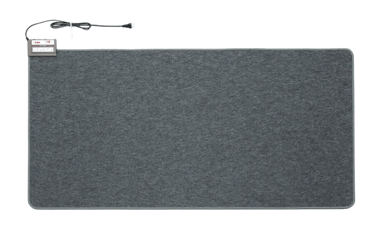 電気ホットカーペット 1畳用／カラー：グレー 温度調節 節電 ダニ退治 コンパクト収納 コンパクト収納 1年間保証書付 【送料込み】 ＃4903620955735 flife