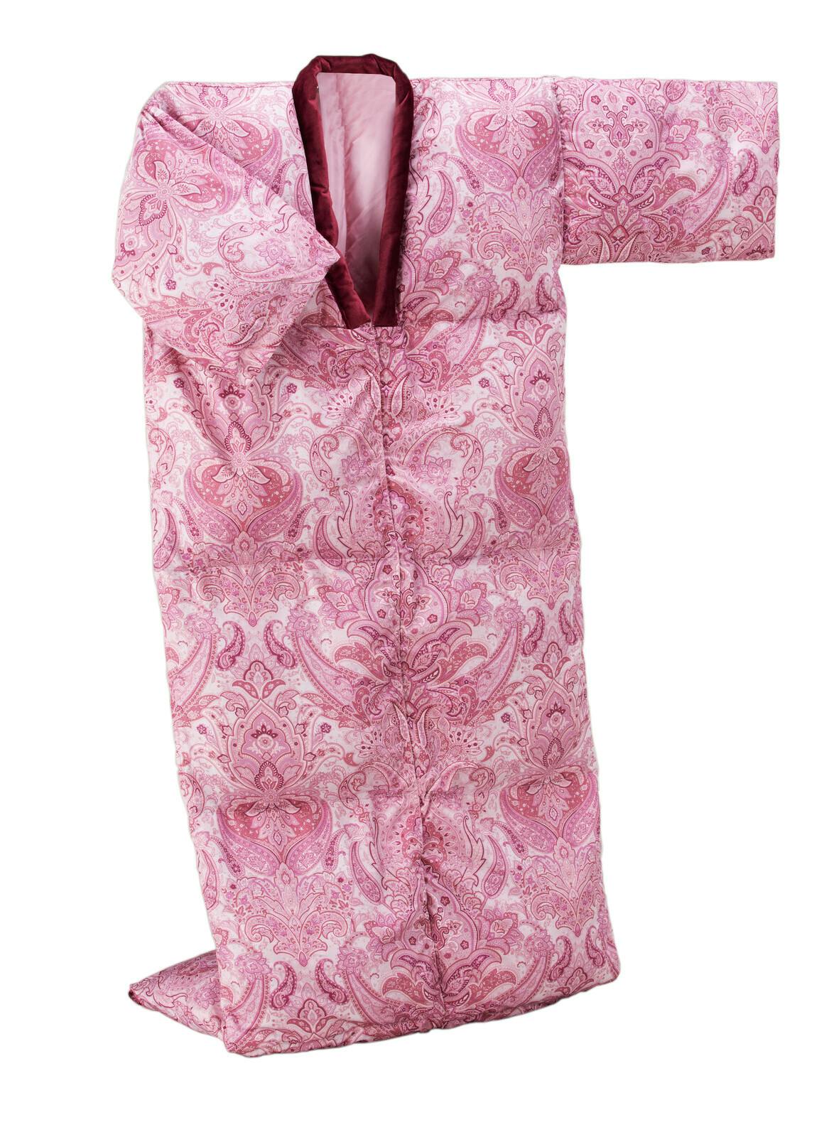 防ダニ生地使用 羽毛かいまき布団 ピンク 【送料込み