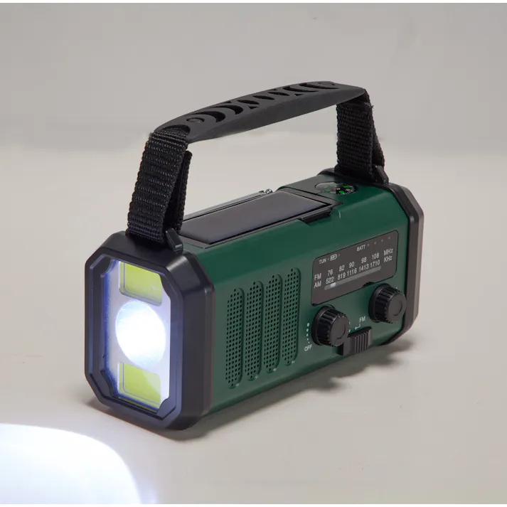 3WAY大容量10000mAh多機能防災ラジオ 【送料込み】 #4589978106144 flife