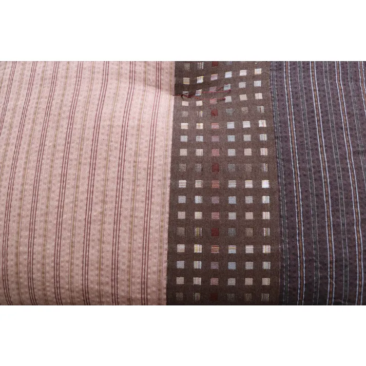 日本製 銘仙判座布団 同色4枚組 ゆかり ブラウン 【送料込み】 #4589978833620 flife