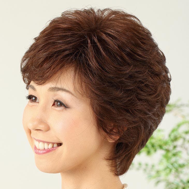 人毛100%大きめヘアピース 自然色 【送料込み】 ＃4589978834603 flife