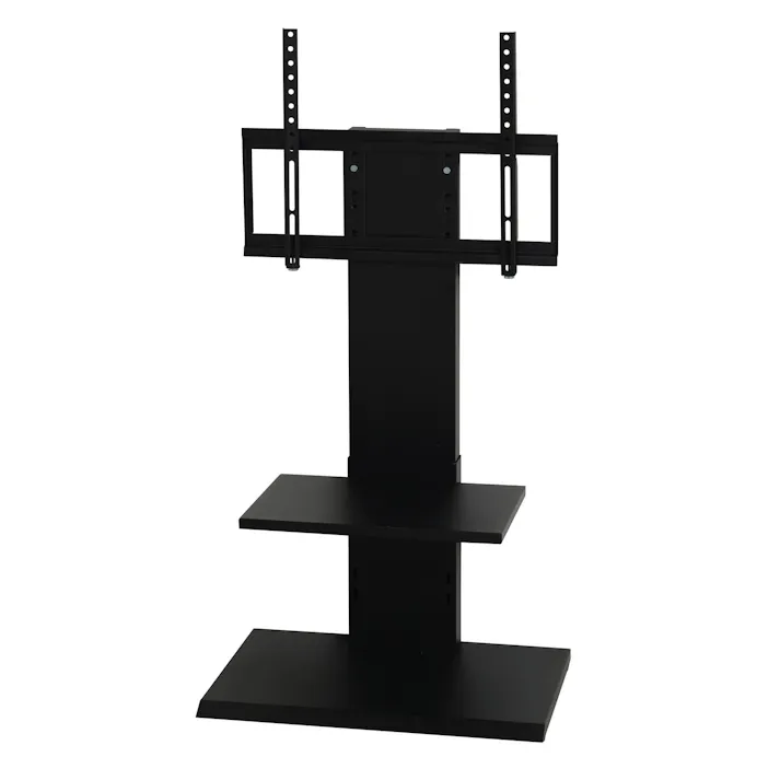 壁掛け風テレビ台 ロータイプ ブラック 【送料込み】 #4954877238126 flife