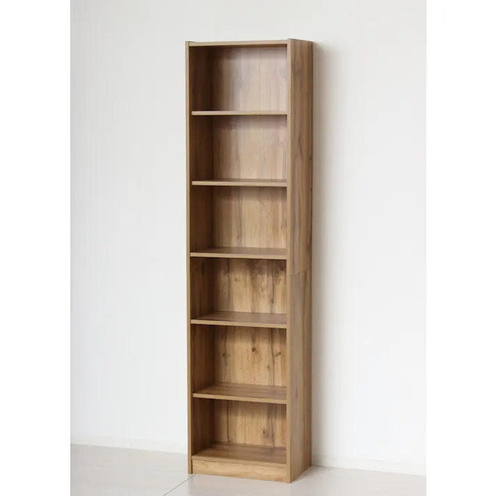 らくらく組立 大容量書棚 45cm幅 ナチュラル 【送料込み】 #4954877255024 flife