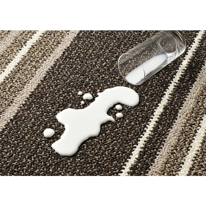 日本製 撥水ダイニングラグ 220×250cm ブラウン 【送料込み】 #4983495408949 flife