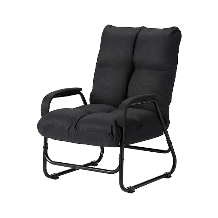 高座椅子 リクライニング ハイバック 肘付き 折りたたみ 高齢者 一人掛け 和座椅子