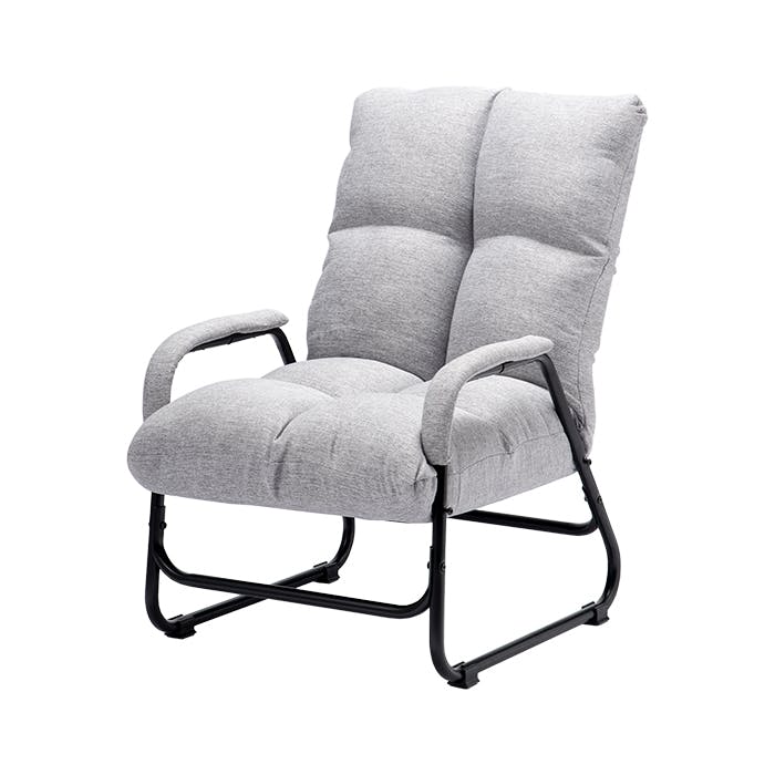 高座椅子 リクライニング ハイバック 肘付き 折りたたみ 高齢者 一人掛け 和座椅子