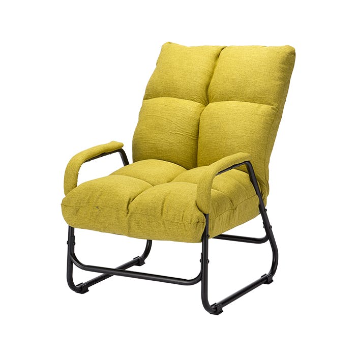 高座椅子 リクライニング ハイバック 肘付き 折りたたみ 高齢者 一人掛け 和座椅子