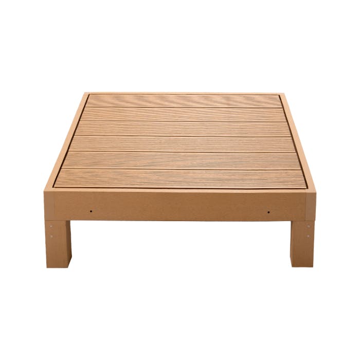 ウッドデッキ 人工木 ベランダ 縁側 庭先 腐りにくい 色褪せしにくい DIY ウッドテラス